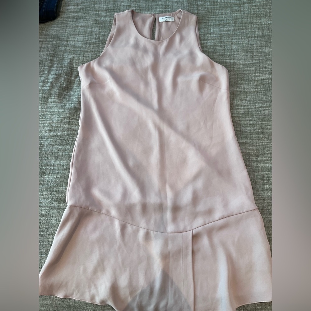 Babaton blush pink dress